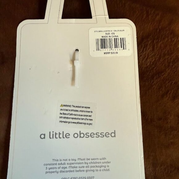 Key Chain Bag Charm a little obsessed fish - Picture 3 of 4